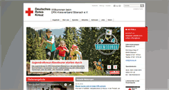 Desktop Screenshot of drk-bc.de
